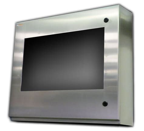 stainless steel lcd enclosure|stainless steel tv enclosures.